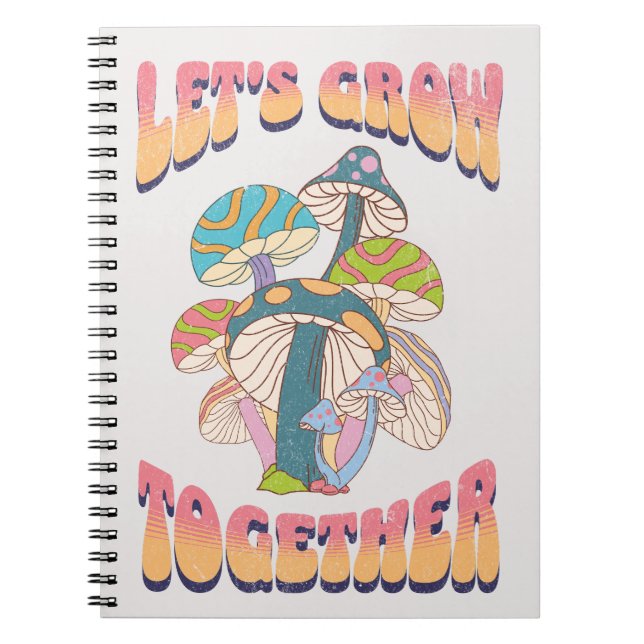 Let's grow together notebook (Front)