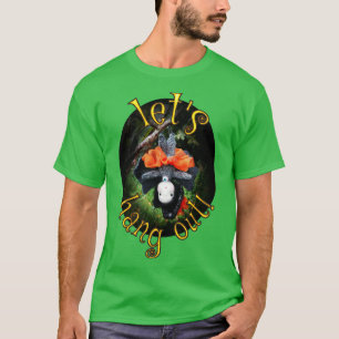 Lets Hang Out for Halloween A Bat Girl Doll Creati T-Shirt