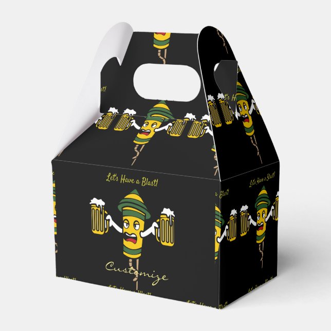 Let's Have a Blast Thunder-Cove Favour Box (Front Side)