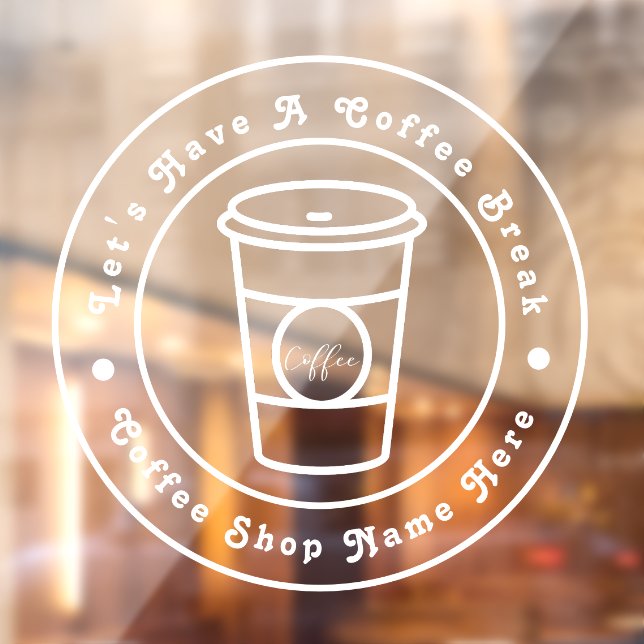 Let's Have A Coffee Break Business Logo Name (Sheet 2)