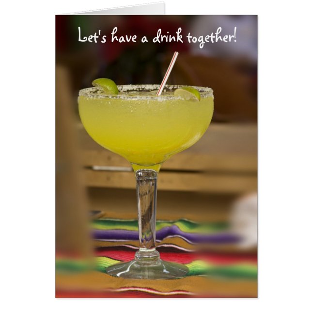 Let's have a drink together! (Front)