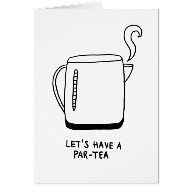 Let's Have a Par-Tea (Front)