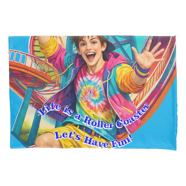 Let's Have Fun Clipboard Pillowcase (Front)