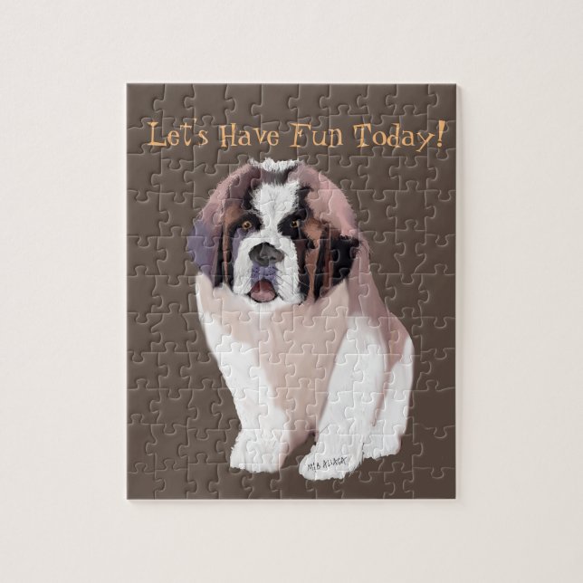 Let's Have Fun Today Jigsaw Puzzle (Vertical)