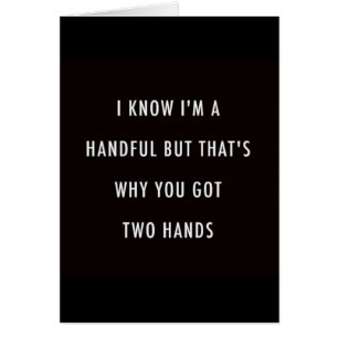 ***LET'S HOLD HANDS FOREVER*** LOVE YOU CARD