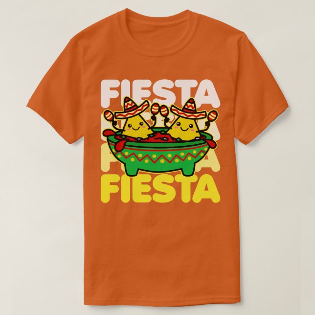Lets  Kawaii Chips Salsa T-Shirt (Design Front)