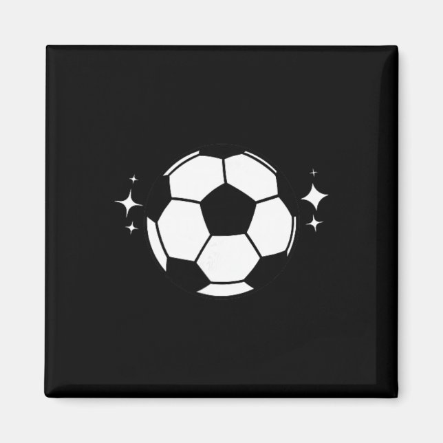 Let's Kick Some Gr - Front And Ck, Funny Soccer Mo Magnet (Front)