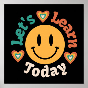 Let's Learn Today Poster