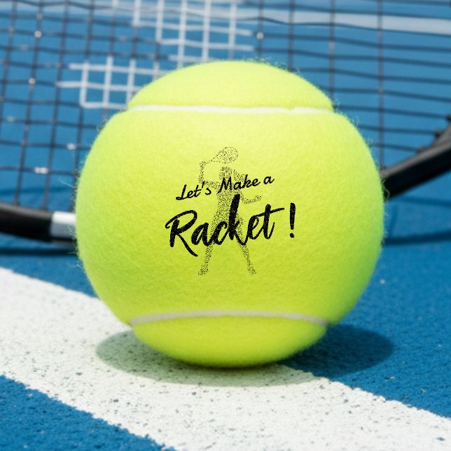 Let's Make a Racket Tennis Balls (Creator Uploaded)