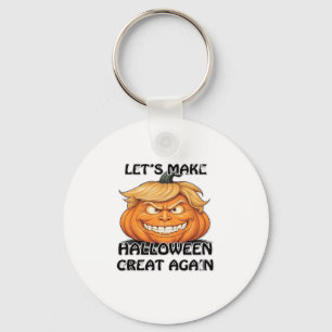 Let's Make Halloween Great Again Classic Key Ring