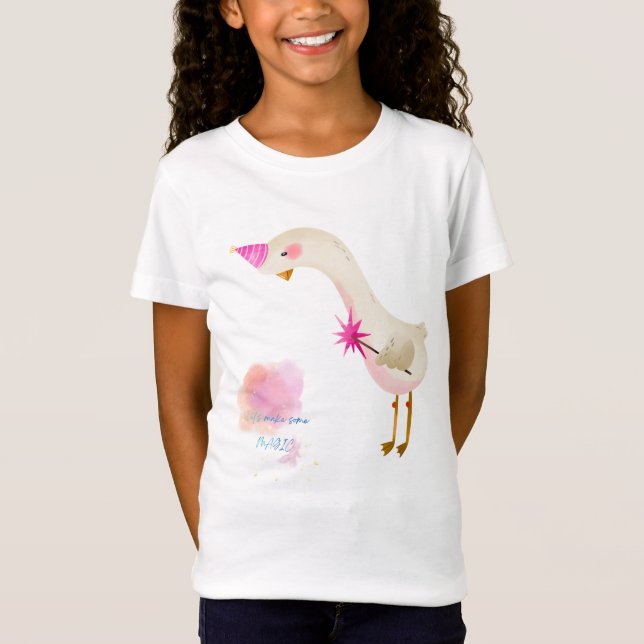 Let's Make Some Magic Duck Kids T-Shirt | Cute Mag (Front)