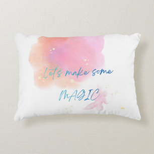 Let's Make Some Magic Fleece Blanket Cosy Inspir Decorative Cushion