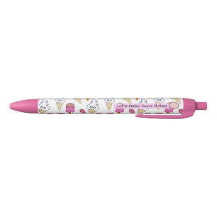 Let's Make Some Notes, Ice Cream Popsicle Pen