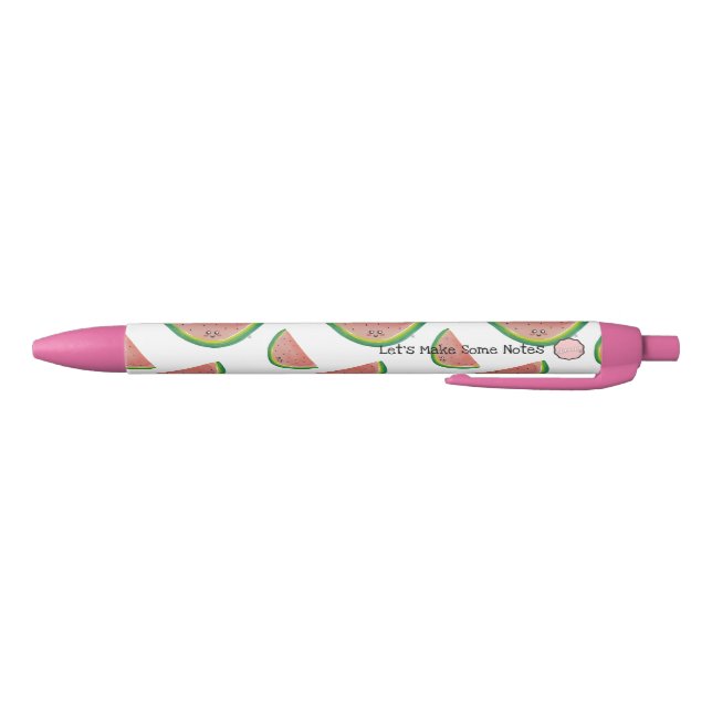 Let's Make Some Notes, Kawaii Watermelon Pen (Bottom)
