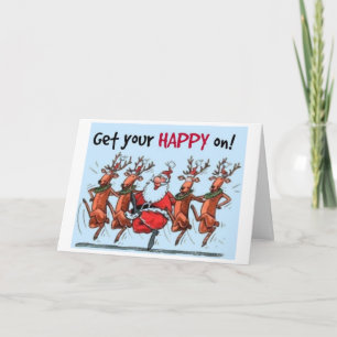LET'S MAKE SURE ***OUR CHRISTMAS ROCKS*** HOLIDAY CARD