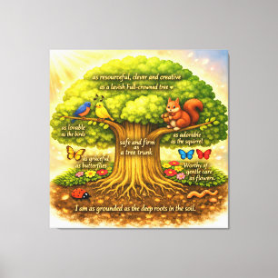 Let's make walls cuddle your soul canvas print