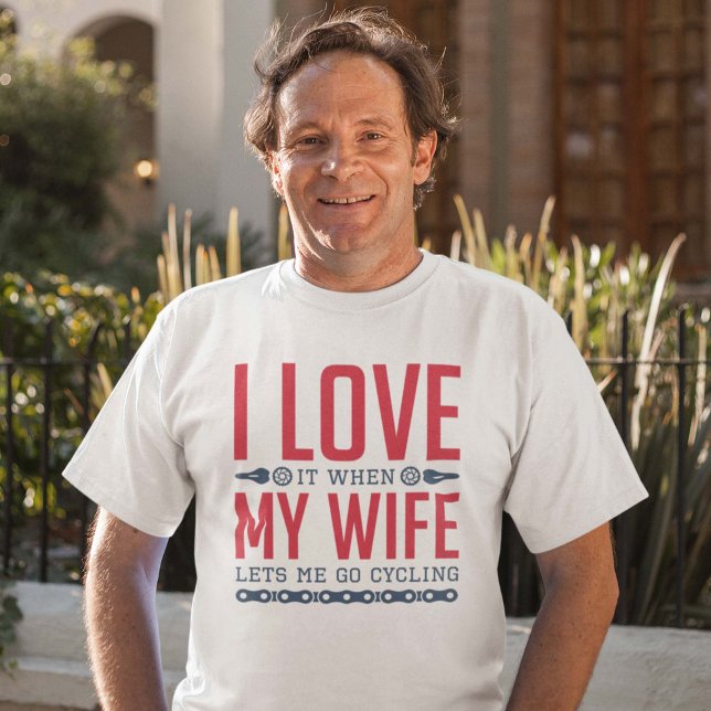 Lets Me Go Cycling T-Shirt (cycling shirt)