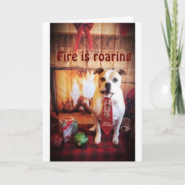 ***LET'S MEET AT THE FIRE*** SEE WHERE IT GOES~~~ CARD (Front)