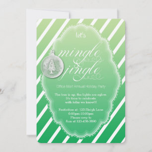 Let's Mingle and Jingle Holiday Invitation