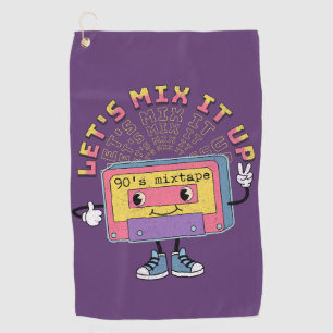 Let's mix it up golf towel