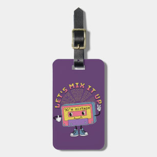 Let's mix it up luggage tag