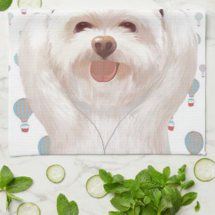 Let's Music Tea Towel