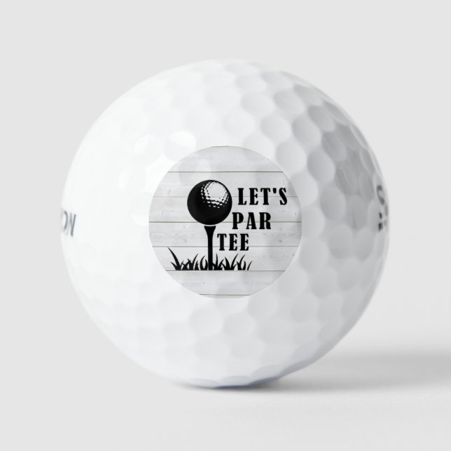 **LET'S PAR-TEE**  GOLF BALLS (Front)