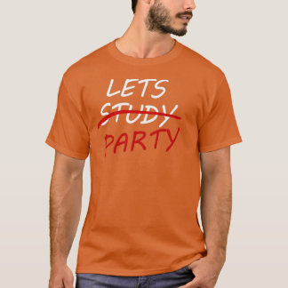 Lets Party Black T-Shirt