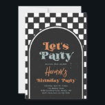 Let's Party | Cool Kid Birthday Invitation<br><div class="desc">Skateboarding Birthday Invitation.
Ready to be personalised by you!</div>