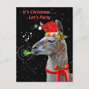 Let's Party Postcard