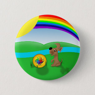 Let's Play   6 Cm Round Badge