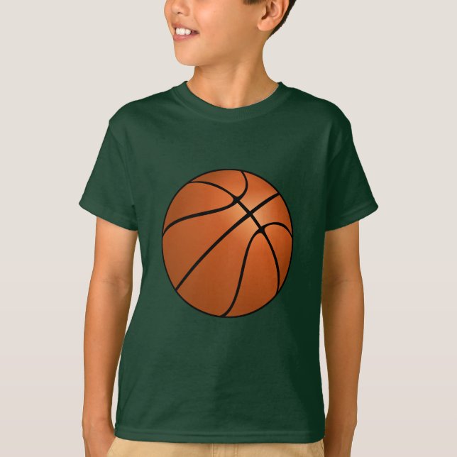 Let's Play! Basketball Sports T-Shirt (Front)