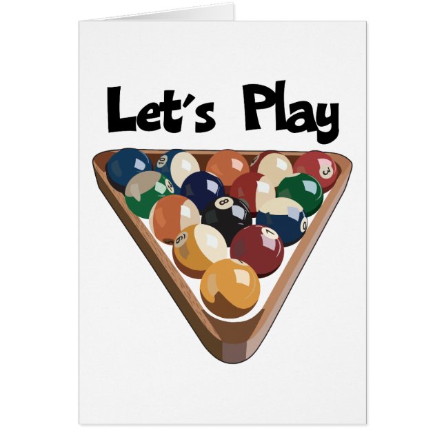 Let's Play Billiards (Front)