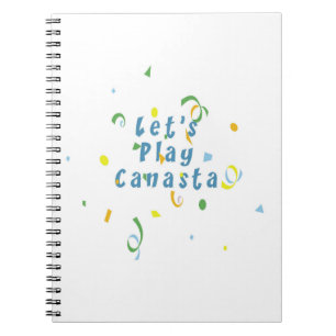 Let's Play Canasta Notebook