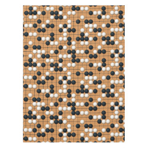 Let's Play Go (large scale) Tablecloth
