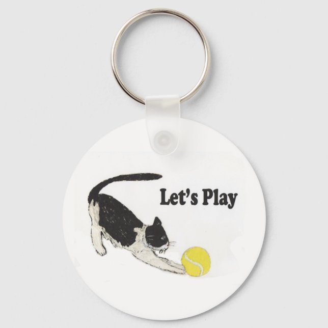 Let's Play Key Ring (Front)