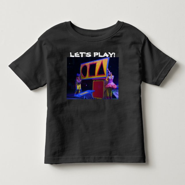 LET'S PLAY! kids tee (Front)