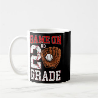 Let's Play Second 2nd Grade Baseball Back To Coffee Mug