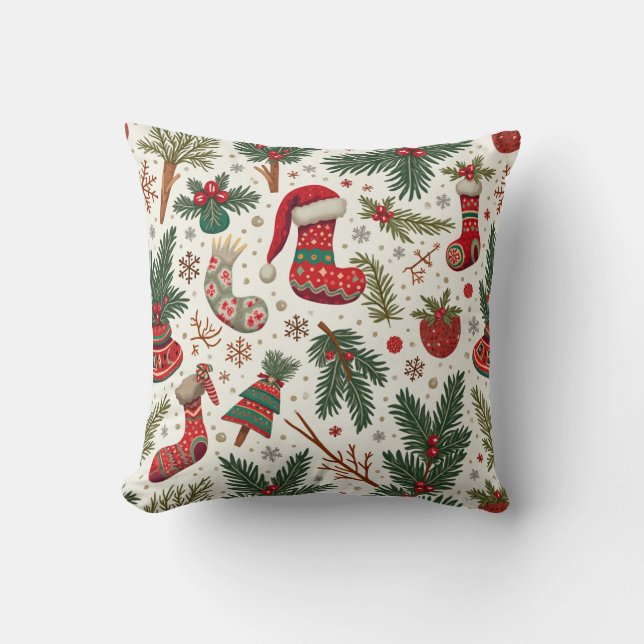 Let's present a wonderful Christmas! Cushion (Front)