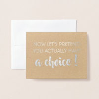 Let's Pretend - Funny Bridesmaid Proposal