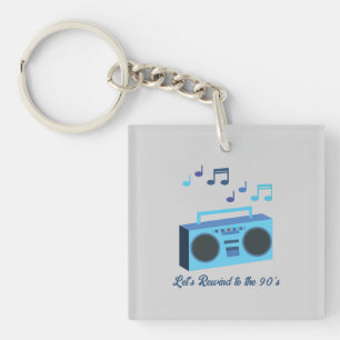 Let's rewind to the 90's key ring