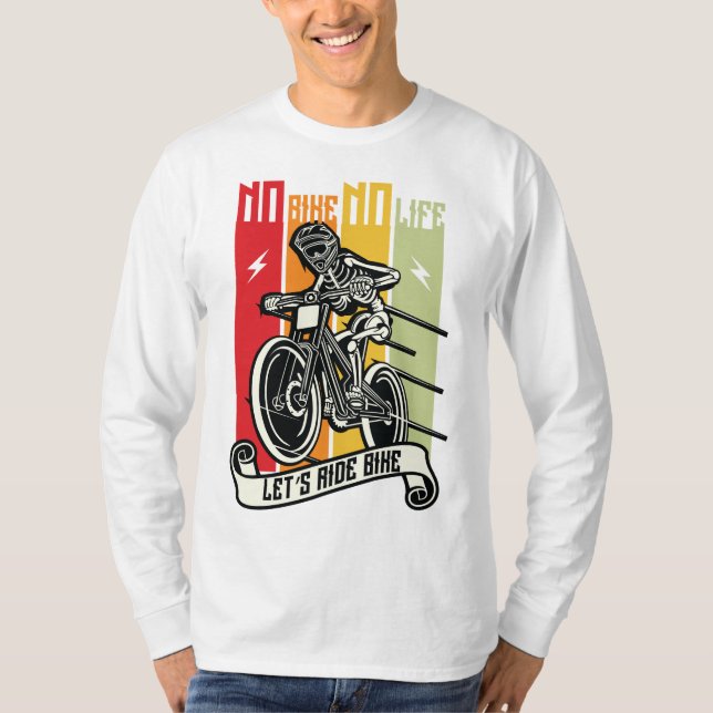 Let's Ride Bike T-Shirt (Front)