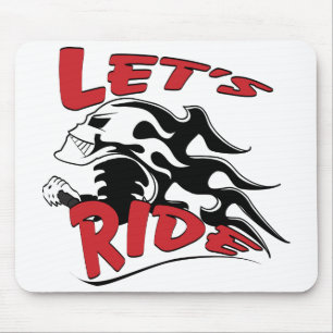 Lets Ride Mouse Pad