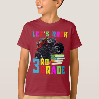LET'S ROCK 3rd GRADE Cool Truck T-Shirt