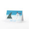 Let's rock, Christmas tree Snow man greeting cards