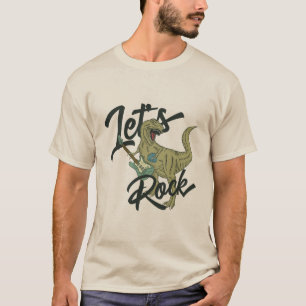Lets Rock Music T Rex T-Shirt