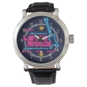 Let's Rock Retro Neon Watch