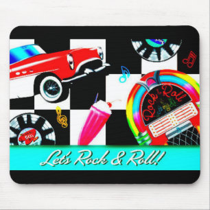 Let's Rock & Roll Mouse Pad