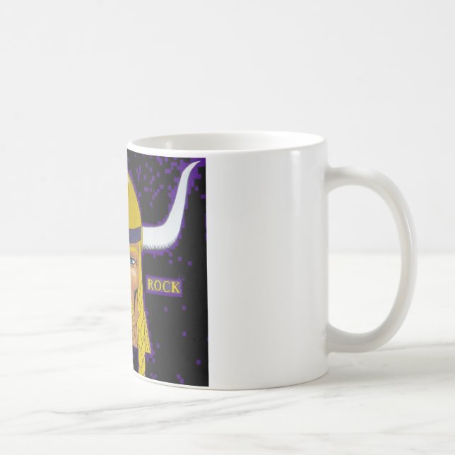 Lets Rock Viking Coffee Mug (Right)
