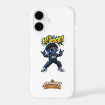 Let's Rock! Zap AI Robot Rock and Roll Phone Case